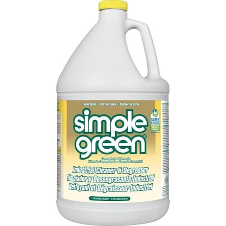 Simple Green Cleaner/Degreaser, 1 Gal Jug, Liquid, Yellow 3010200614010