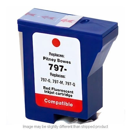 Pitney Bowes Replacement 7970, Compatible InkJet Ink, 600 page yield 797-0
