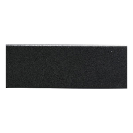 Acrovyn Crash Rail, Black, 10 ft L SCR64M108N