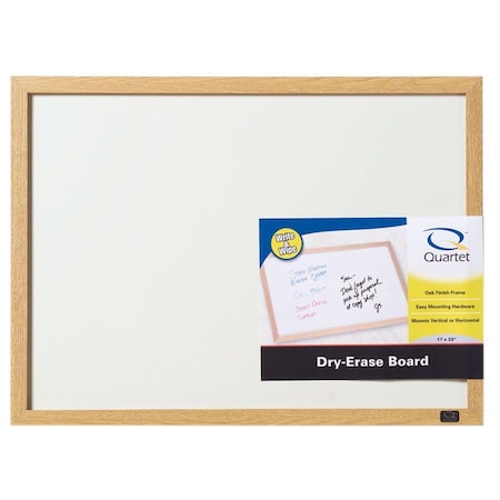 Quartet Dry Erase Board, 16.8", 22.5", Wood Frame 35-380372Q