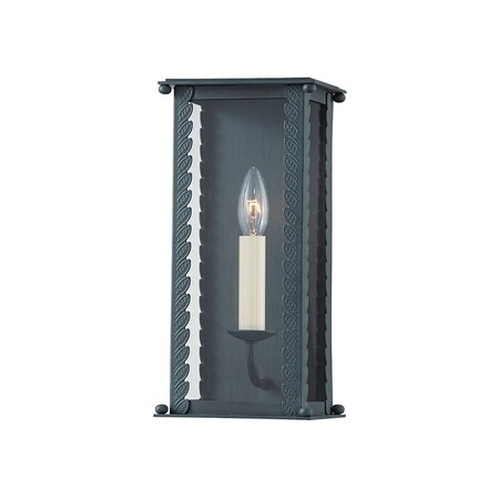 Troy Lighting Zuma 1 Light Wall Sconce 6.25 In. Verdigris B6711-VER