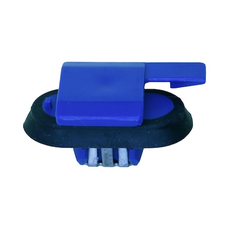 Auveco Scuff Plate & Trim Panel Moulding Clip with Sealer & Metal Reinforcement, 10PK 22268