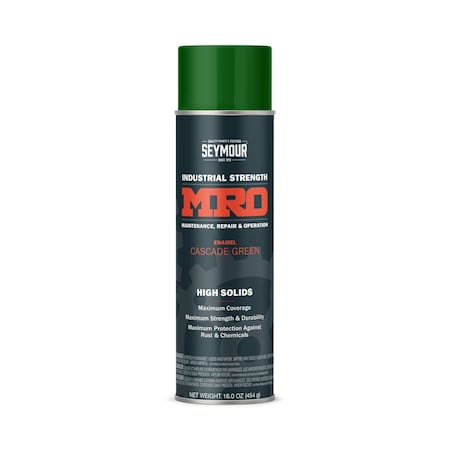 Seymour Of Sycamore MRO Industrial Spray Paint, Cascade Gree 620-1448