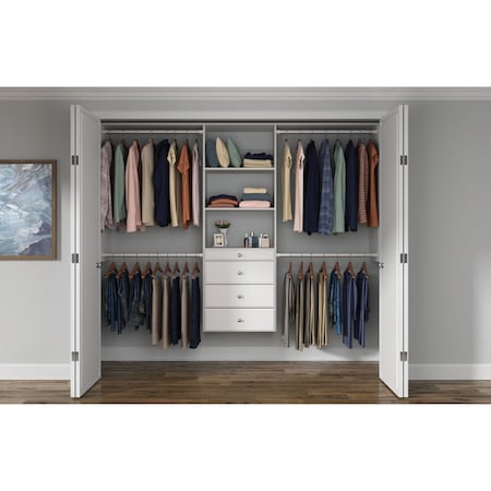 Easy Track 4'' White Deluxe Drawer RD04