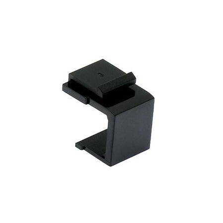 Cable Wholesale Blank Keystone Insert, Black 321-120BK