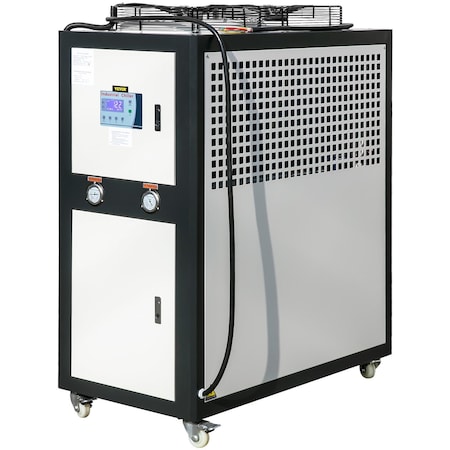 Vevor Air Cooled Chiller 5HP Portable 53L Tank for Plastic Machinery Industry YSD-5RT