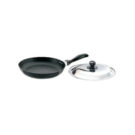 Hawkins Q21 Futura Non-Stick 10 in. Frying Pan with Stainless Steel Lid Q21