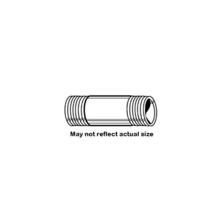 Southland Steel Nipples, Black - 0.25 x 5 in. 581-050HN