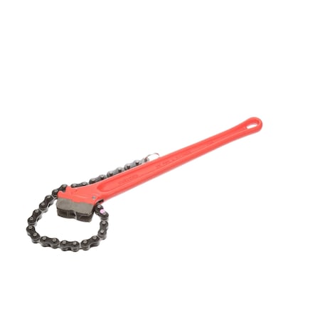 Ridgid Chain Wrench, Pipe Cap. 2-1/2 to 5" 31320
