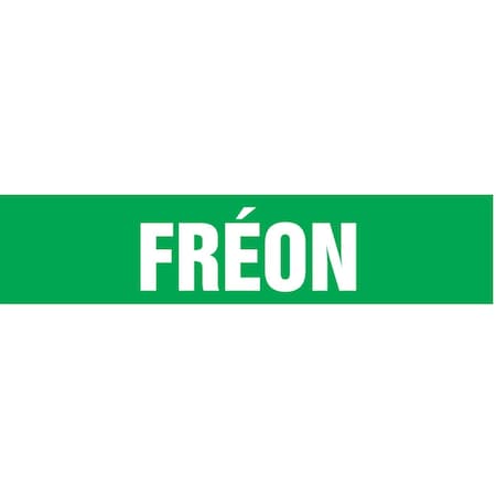 Accuform FRENCH PIPE MARKER FRON LANGUAGE CRPK329STC