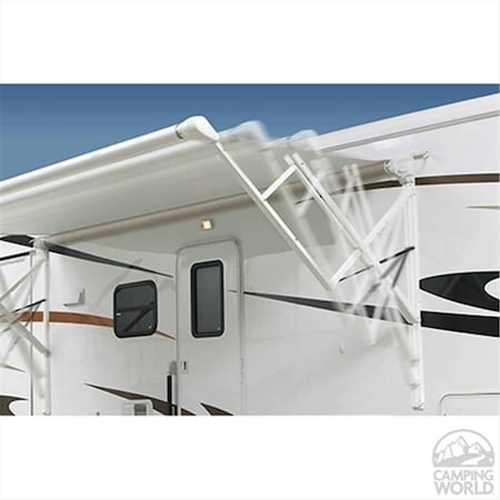 Whole-In-One OV25APHW Polar White 12V Arm Set for Travel-r Powered Awnings WH653115