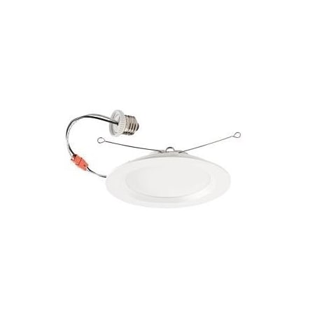 Keystone 6" LED Regressed Smooth Wafer Downlight Retrofit | Power Select 15/13/11W | Color Select 2700/3000/3 KT-LED15PSWD-6B-9CSF-DIM