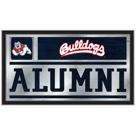 Holland Bar Stool Co Fresno State University 26" x 15" Alumni Mirror MAlumFresSt