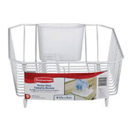 Rubbermaid Drainr Dsh 12.4X14.3 Wht 2104437