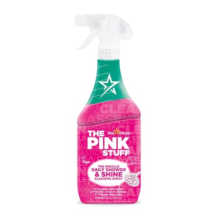 The Pink Stuff Daily Shower and Shine Cleaning Spray, 30 oz 824985