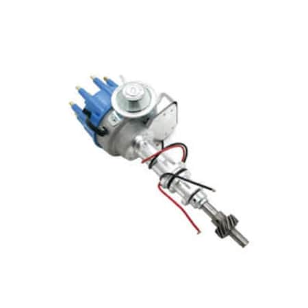 Absurdo Ready to Run Vacuum Electronic Distributor Cap for SB Ford 289-302, Black AB2192400