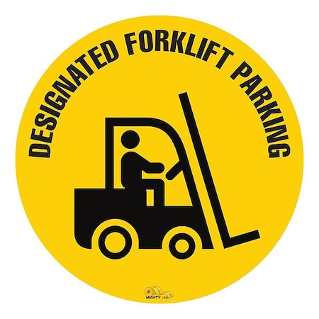 Mighty Line Floor Sign, 12 in H DesignFLPark12