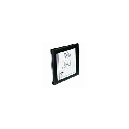 Avery BINDER, FRAMED, D-RING, .5in, BK 68050