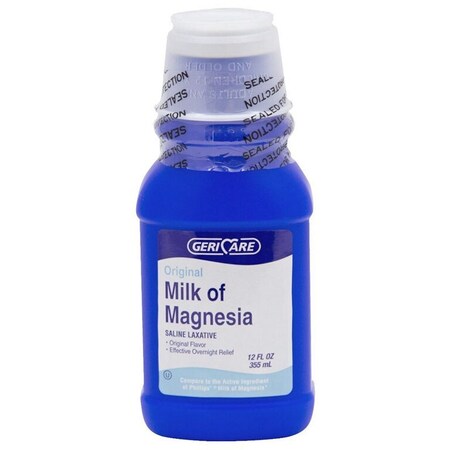 Medline Milk of Magnesia, 12oz, 12PK OTCQMOM12