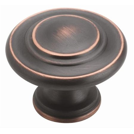 Amerock BP1586-ORB 1.38 in. Round Knob - Oil Rubbed Bronze A01586 ORB