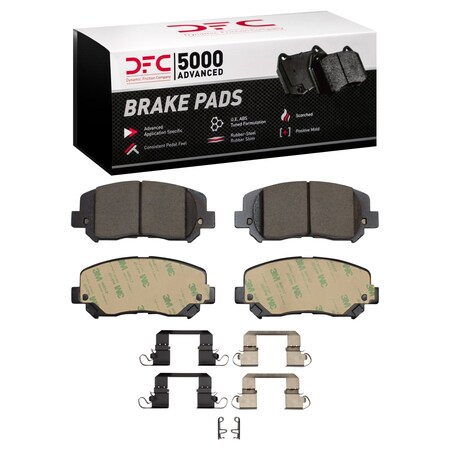 Dfc 5000 Advanced Disc Brake Pad Set,  1551-1640-12