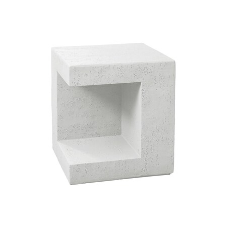 Monarch Specialties Accent Table 25"h, Indoor or Outdoor, Side Table, Nightstand, Square, White, Modern I 4131