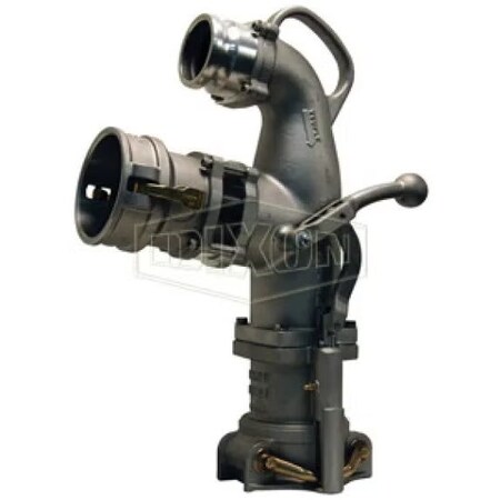 Dixon ELBOW, CO-AXIAL 4 in FEM x 3 in MALE PETROLEUM 6400F