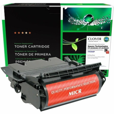 Clover Imaging Group MICR Toner Cartridge, Remanufactured 115392P