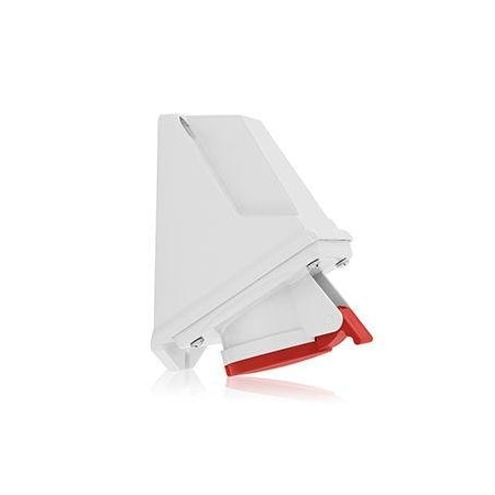 Leviton Pin & Sleeve Receptacle, 16 A, 440/460V AC, Three Phase, 3 Pole, Red S316-S11