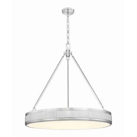 Z-Lite Quinn Satin Nickel 3 Light Pendant 3046P32-SN-LED