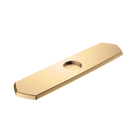 Hansgrohe Locarno Base Plate for Single-Hole Kitchen Faucets, 10" in Brushed Bronze 04856140