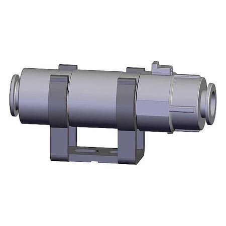 Smc In-Line Air Filter, Push-to-Connect ZFC76-B