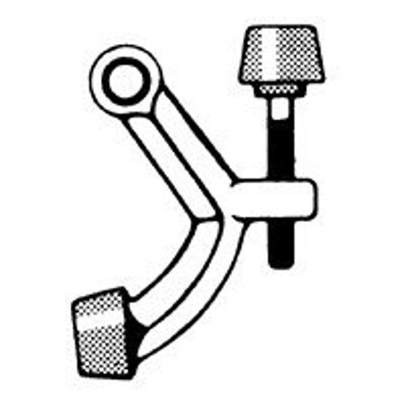 Schlage Ives Series Hinge Pin Door Stop, Brass, Satin Nickel SPS70B619/70B15