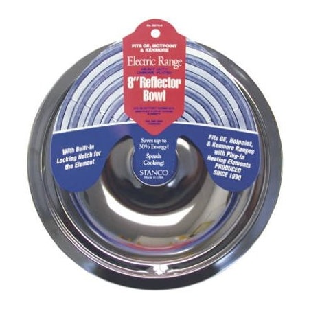 Stanco Metal Prod 8 CHR Lock Notch Bowl 5076-8