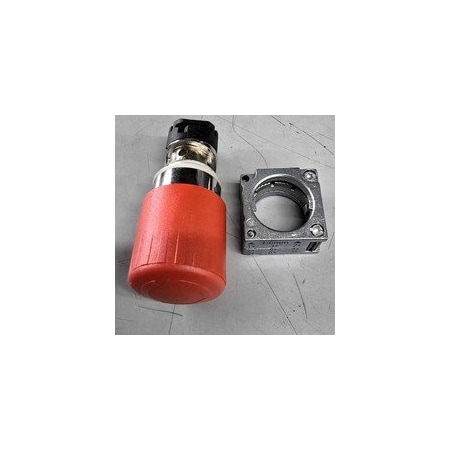 Siemens 22mm Metal Mushroom Pushbutton Operator 3SB3500-1FA20