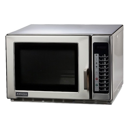 Amana MicrowaveOven, Silver, 1.2cuft, 21-3/4inW RFS12TS