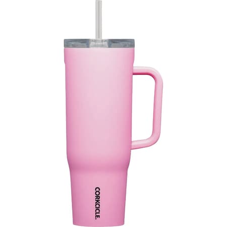 Corkcicle 40 Oz. Cruiser Insulated Tumbler in Sun-Soaked Pink 2240SSP
