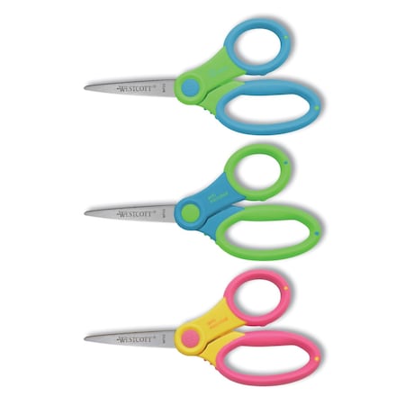 Westcott Soft Handle Kids Scissors with Antimicro 14597