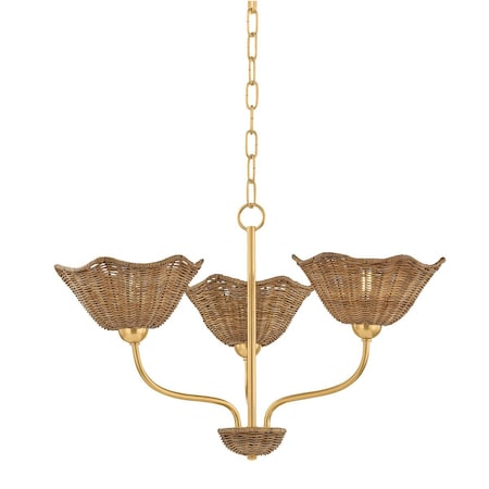 Mitzi 3 Light Danae Bath And Vanity Aged Brass H1107303-AGB