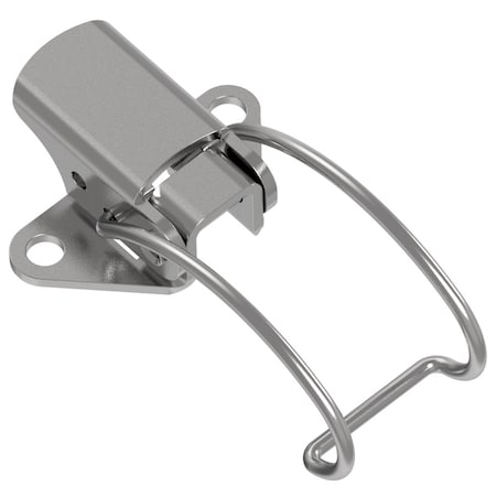 Southco Toggle Style Draw Latch, Small Size, Exposed Mount, Stainless Steel, Passivated TL-20-105-52