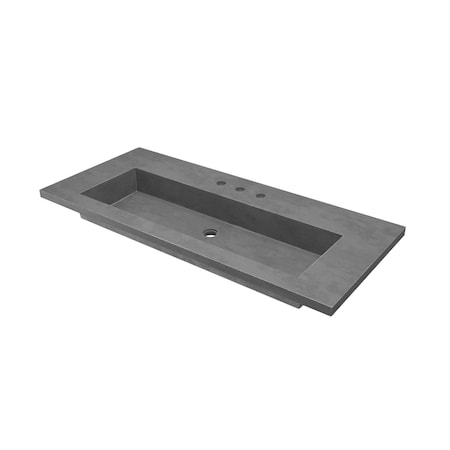 Native Trails Capistrano Vanity Top with Integral Sink NSVT48-S