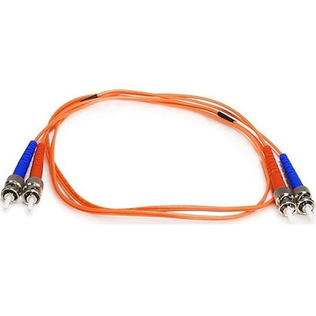 Monoprice Fiber Optic Patch Cord, ST/ST, 1m, Multi 2601