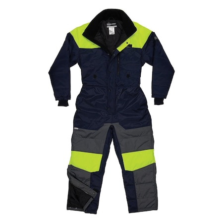 Ergodyne Polyester, Navy, Size L 6475