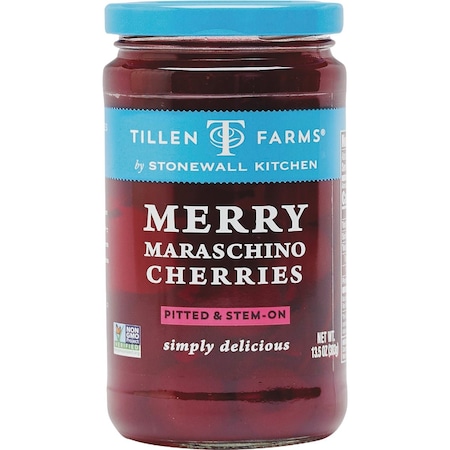 Tillen Farms 13.5 Oz. Merry Maraschino Cherries 300200