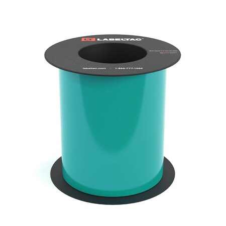 Labeltac High Performance 10-Year Vinyl Supply 6in x 75ft LT9, Teal LT623HP-C