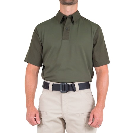 First Tactical Short Sleeve Shirt, 35% Cotton, 65% Polyester, Button, 0 Pocket(s), Olive Drab Green, XXL 112012