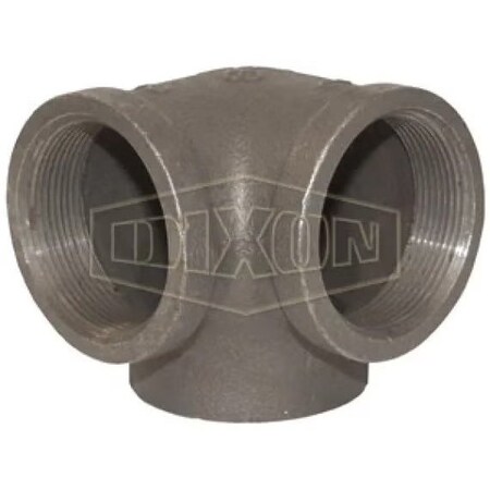 Dixon 90Deg Side Outlet Elbow, 2 in Nominal, FNPT End Style, Iron SOE200