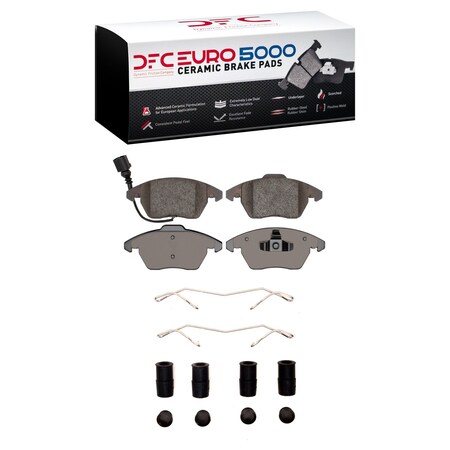 Dfc 5000 Euro Ceramic Disc Brake Pad Set, 1600-1107-01