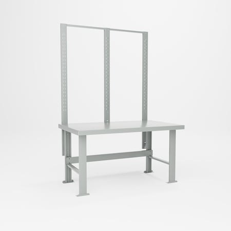 Pucel Versatile Modular Workbench, 34 in W x 60 in D x 34 in H, Gray VMW-3460-S