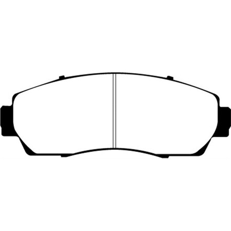 Ebc Yellowstuff Front Brake Pads for 2007-2009 Acura RDX 2.3L Turbo DP41743R